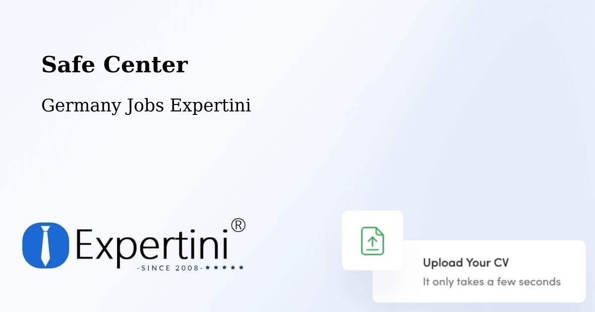 Safety Center – Ertingen - Germany Jobs Expertini